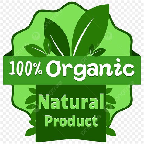 Natural Organic Vector Hd Images Green Leaves Organic Natural