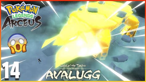 AVALUGG LORD OF THE TUNDRA Pokemon Legends Arceus Gameplay EP14 In