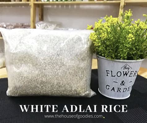 WHITE ADLAI RICE | Rice alternatives, Rice, Healthy alternatives