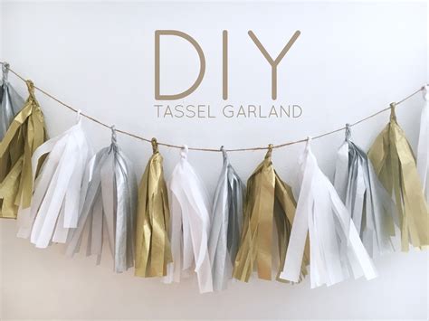 DIY Tassel Garland - Life on Waller