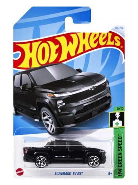 HTD Hot Wheels машинка металлическая игрушка коллекционная масштабная модель Silverado EV RST
