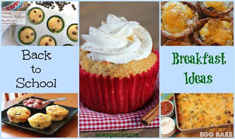 Back to School Breakfast Ideas - Mommysavers