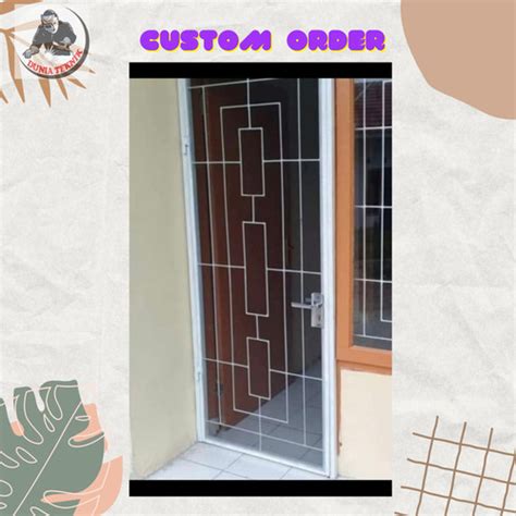 jual pintu teralis motif besi nako kab bogor dunia teknik las