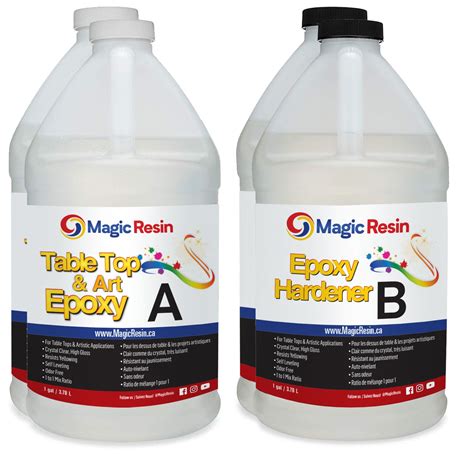 4 Gallon | Table Top & Art Clear Coating Epoxy Resin Kit | Free Expres