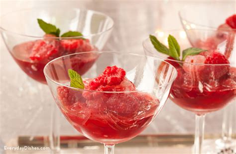 Easy Frozen Raspberry Granita Recipe