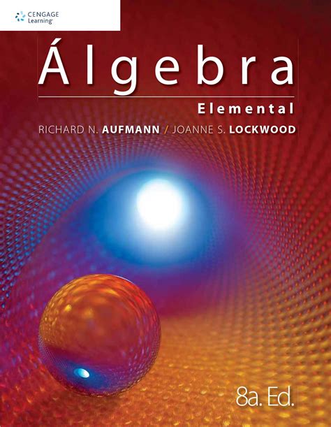 Álgebra Elemental 8a Ed Richard N Aufmann y Joanne S Lockwood by