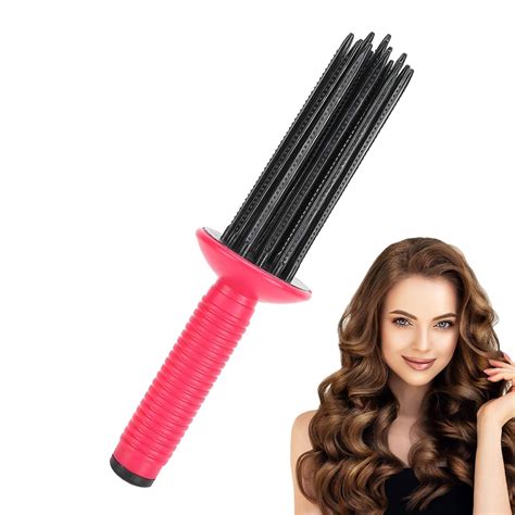 Hair Fluffy Curling Roll Comb 17 Comb Teeth Hair Curler Fluffy Curling Roll Comb