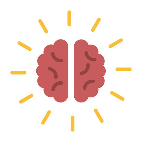 Brain Flat Icon 10036610 Vector Art At Vecteezy