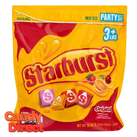 Starburst Fruit Chews Original 50oz Bag