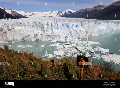 Perito Moreno Glacier, around El Calafate, Santa Cruz province ...