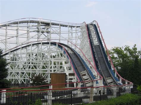 Thunderbolt Kennywood Coasterpedia The Roller Coaster And Flat