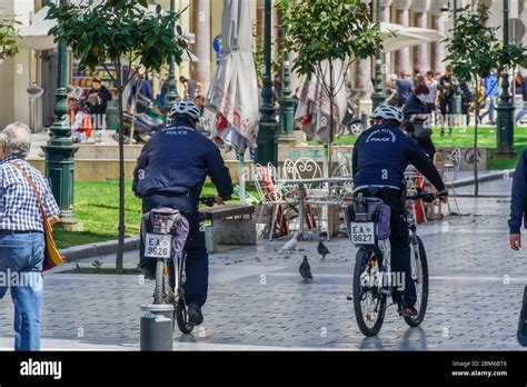 Greek Police Bike Officers Hi Res Stock Photography And Images Alamy