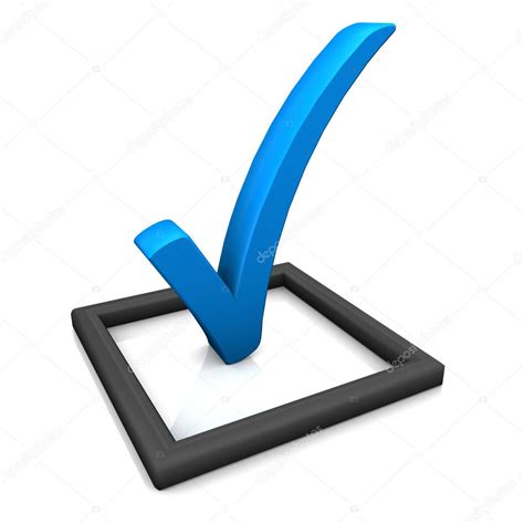 Check List Symbol Blue Stock Photo By ©limbi007 11486185