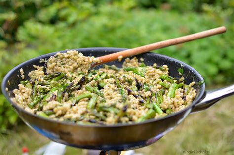 Risotto Ze Szparagami Pesto I Kozim Serem Nina W Kuchni