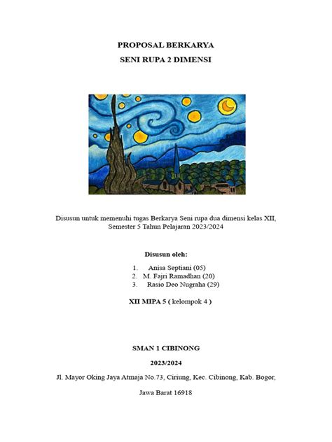 Proposal Sbk Starry Night 2 Pdf