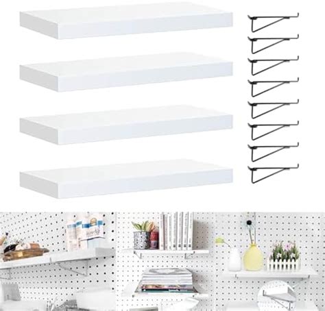 Amazon Black Pegboard Shelf Pack Pegboard Shelves Brackets With