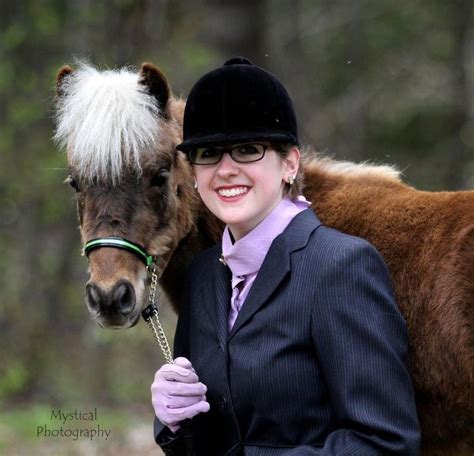 me and my miniature horse at a horse show | Miniature horse, Show ...