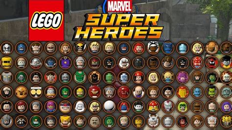 LEGO Marvel Super Heroes - All Characters - List of characters ...