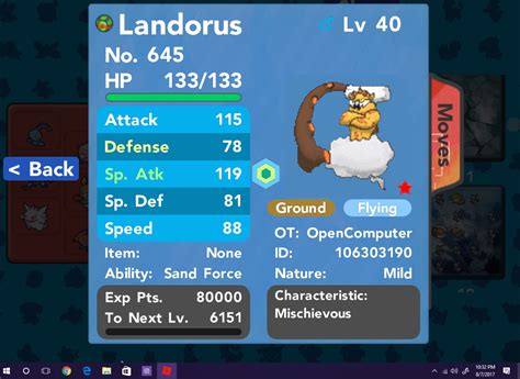 User blog:OpenTheRidicilous/I got a shiny LANDORUS!! GG | Pokémon Brick Bronze Wikia | FANDOM ...