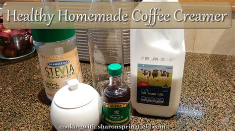 Healthy Coffee Creamer | Cooking With Sharon Springfield