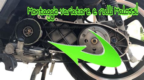 Montaggio Variatore E Rulli Da 6 1g Malossi Su Liberty 50 4T I Get