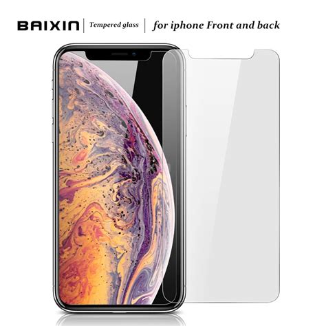 Original Tempered Glass For Iphone X Xs Xr Max For 8 7 6 6s Plus 5s 5