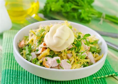 Ensalada De Pollo Con Mayonesa