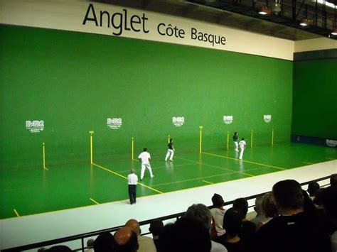 Fronton Mur Gauche Anglet France Pelote Basque Euskadi