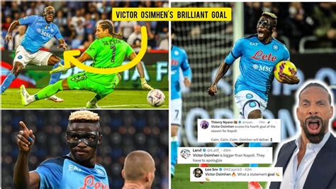 Napoli Fans Completely Crazy Reactions To Victor Osimhen S Brilliant