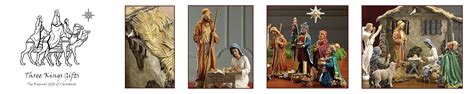 Amazon.com: THREE KINGS GIFTS THE ORIGINAL GIFTS OFCHRISTMAS: 7 Inch Nativity Set