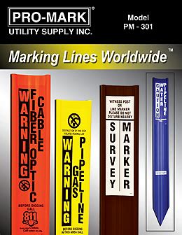 flexible utility marker promark utility supply
