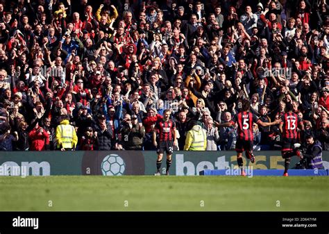 Bournemouth S Ryan Fraser Celebrates Scoring His Side S Second Goal Of