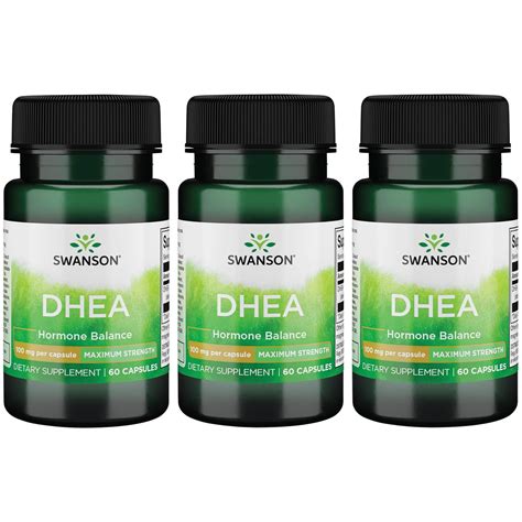 Swanson Dhea Maximum Strength Mg Caps Pack Walmart