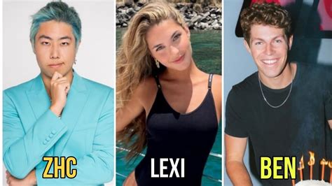 Lexi Rivera Vs Ben Azelart Vs Zhc Lifestyle Comparison Rw Facts