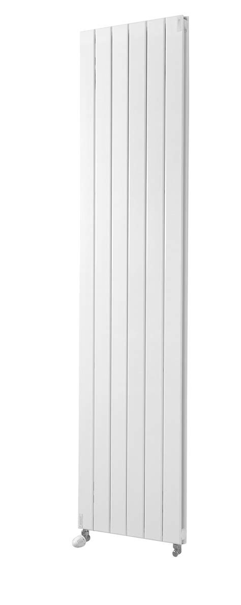 Radiateur Eau Chaude Vertical Acova Lina Blanc W H X L Cm