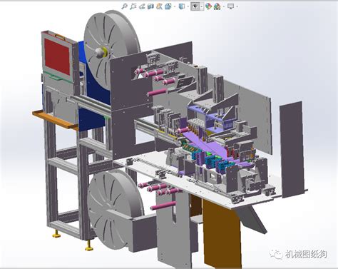 【非标数模】电池包装机3d数模图纸 Solidworks设计solidworks 仿真秀干货文章