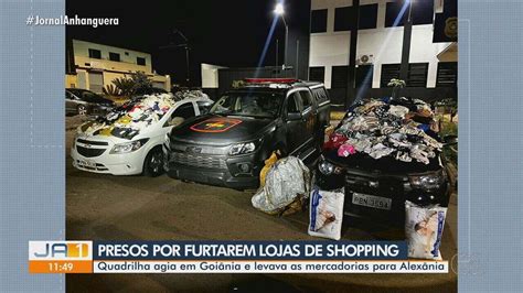 Grupo é preso por furtar quase 300 peças de lojas de shoppings de