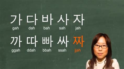 Korean Lesson 3: The 5 Double Consonants — SweetandtastyTV