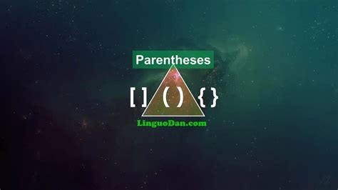 Parentheses In English Definition Rules And Examples Linguodan