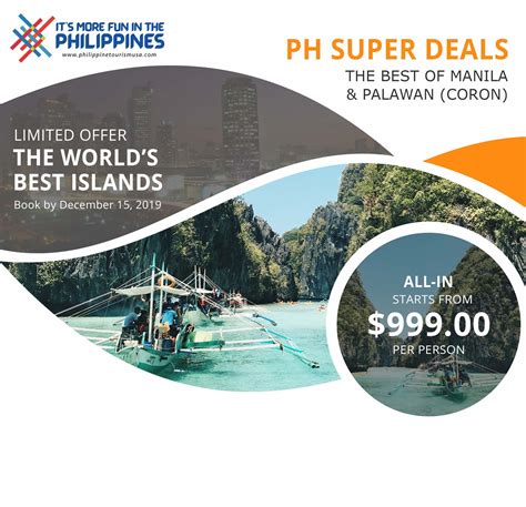 The Best of Manila + Palawan (Coron) - PH Super Deals 2020
