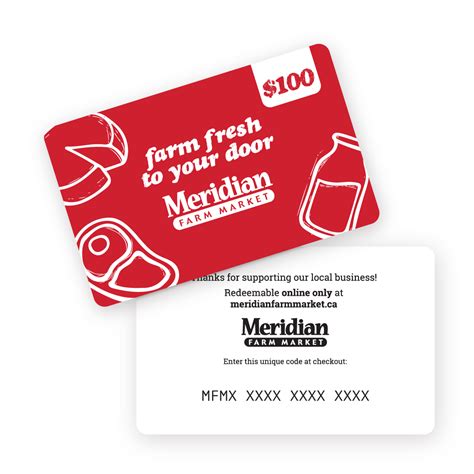 T Cards Meridian Farm Market