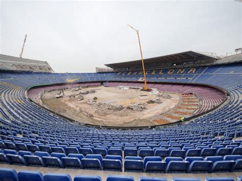 Foto Noi Imagini De La Lucr Rile De Renovare A Stadionului Camp Nou