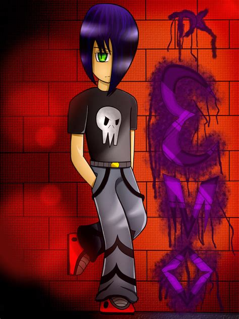 Emo Graffiti Boy By Thedragenix On Deviantart