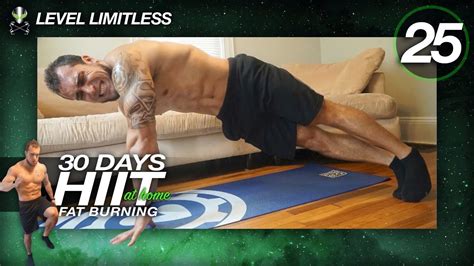 Day 25 Of 30 Days Of Fat Burning Hiit Cardio Workouts At Home Youtube