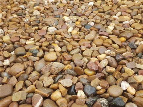 20mm Pea Gravel Decorative Chippings Aggregates Riverside