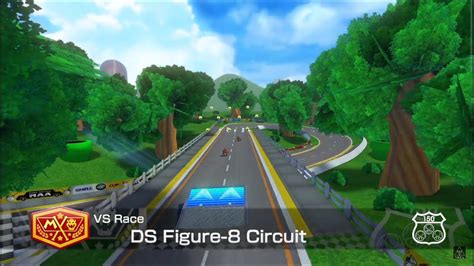 Ds Figure 8 Circuit In Mario Kart 8 Deluxe Youtube