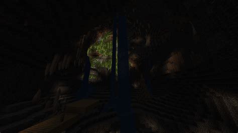 Impressive Lush Dripstone Caves Mineshaft Lava Lake R