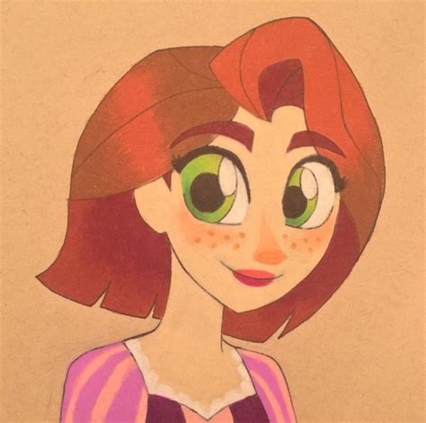 Rapunzel short hair by pavementartist on DeviantArt