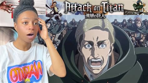 Attack On Titan Season 3 Episode 16 Reactionreview First Time