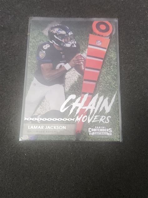 Panini Contenders Chain Movers Cm Lja Lamar Jackson Ebay